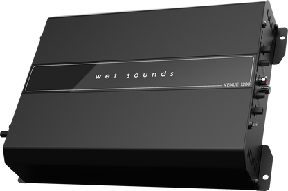 Wet Sounds Venue Series™ 110v, 1200W 4 Channel Amplifier w/Enclosure