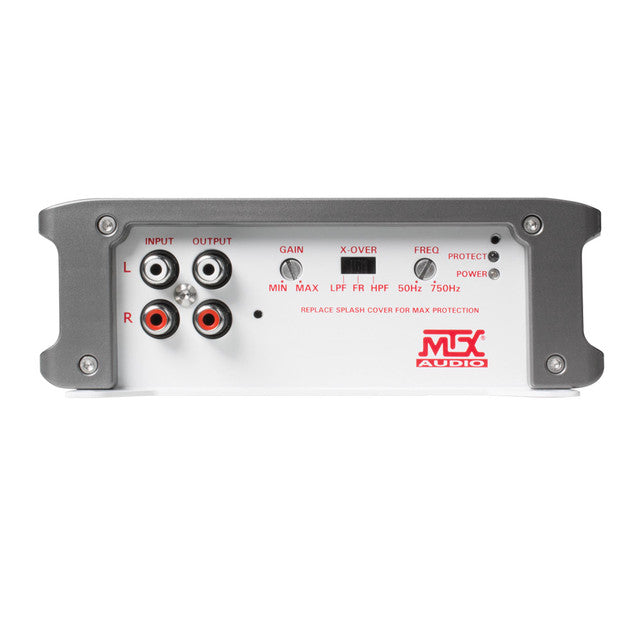 MTX Audio WET75.2 Thunder Marine 100W x 2 @ 2Ω Class A/B Marine Grade Amplifier