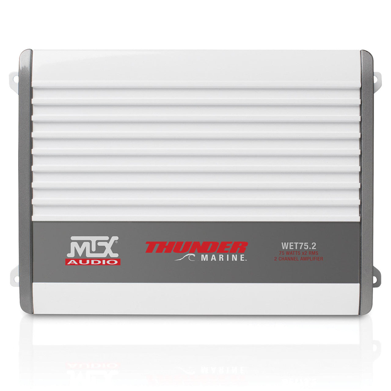 MTX Audio WET75.2 Thunder Marine 100W x 2 @ 2Ω Class A/B Marine Grade Amplifier