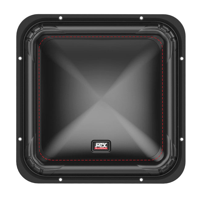 MTX Audio S6512-44 S65-Series Square 12" 500W RMS Dual 4-Ohm Subwoofer