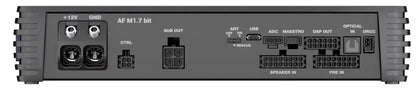 Audison AF M1.7 bit 1 CH Amplifier with 7 Channels DSP - 1 x 1000W at 2Ω
