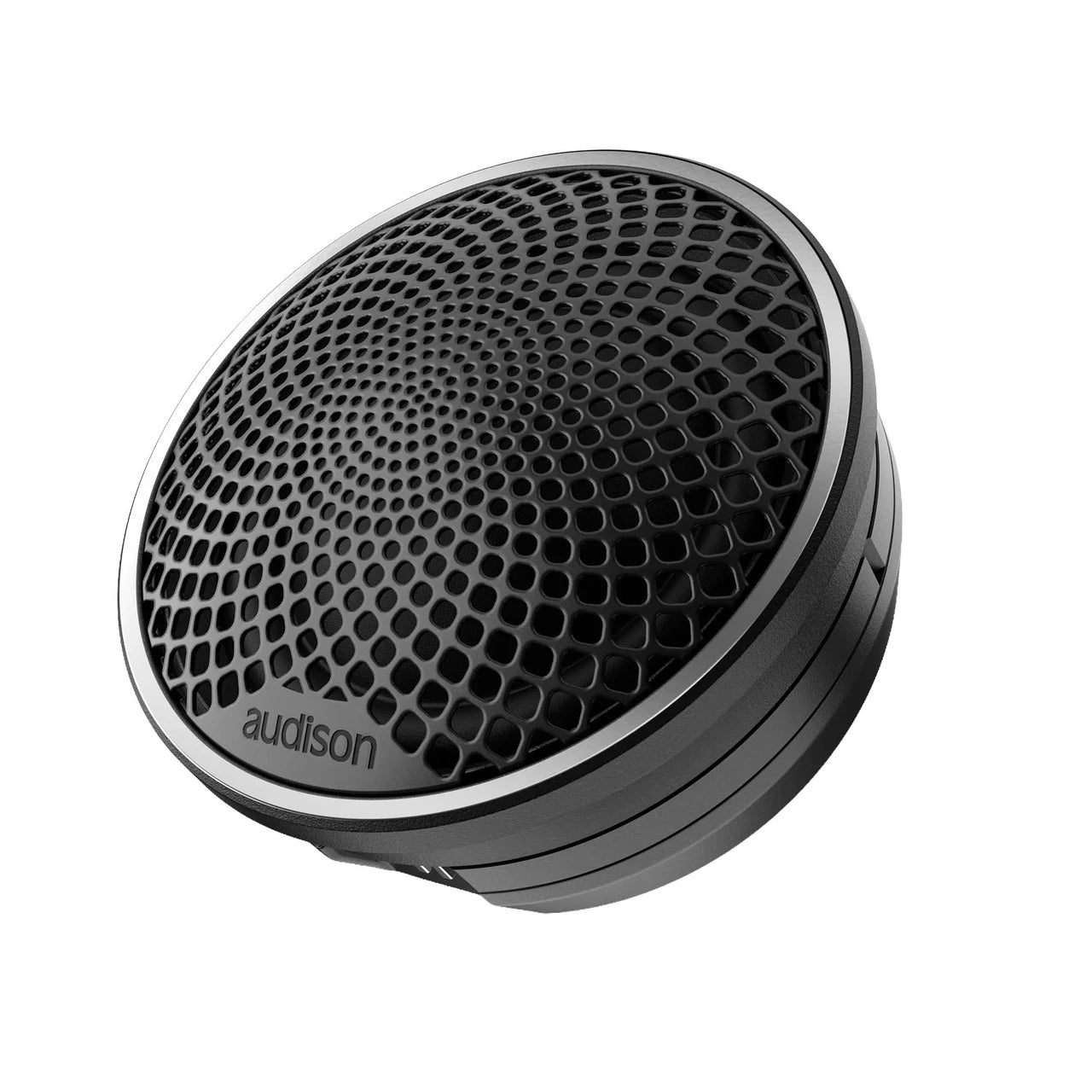 Audison AV 1.1 II Set 1.1 in. (28mm) Tweeters include OEM mounting hardware and Grilles