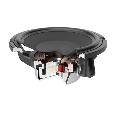 Audison AV 3.0 II Set 3 inch (70mm) Midrange, built-in copper shorting rings and grilles