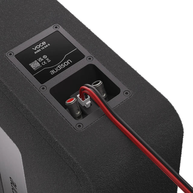 Audison AVBX-10-D4-II AVBX 10 D4 II - 250mm 4+4ohm 1100W Sealed Subwoofer Box
