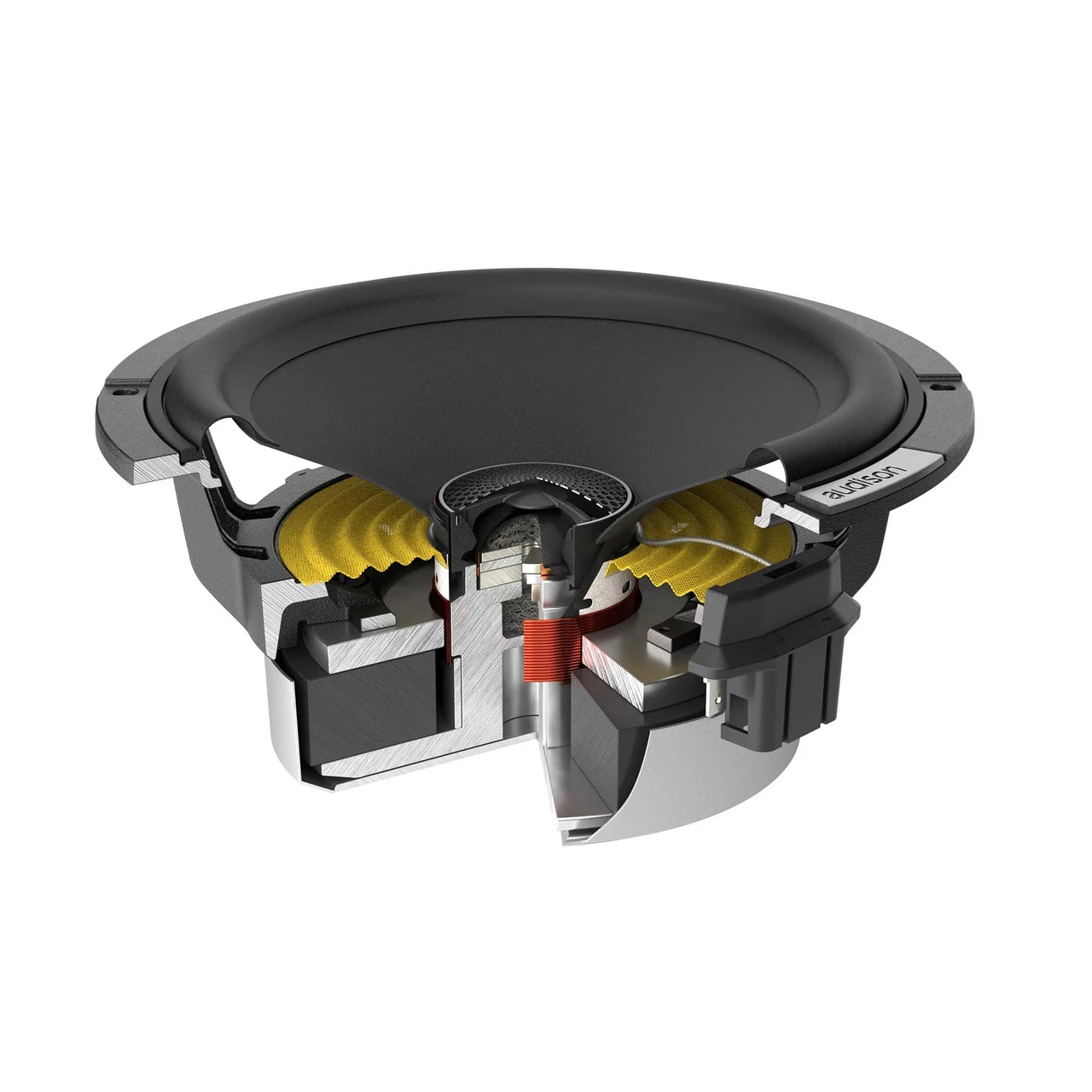 Audison AVX 6.5 II Set 6.5" 2-Way Coax: includes AVCX 2W & AVCX 2T Crossovers