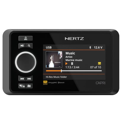 Hertz Capri H100 Marine 4.3" Color Display Media Receiver