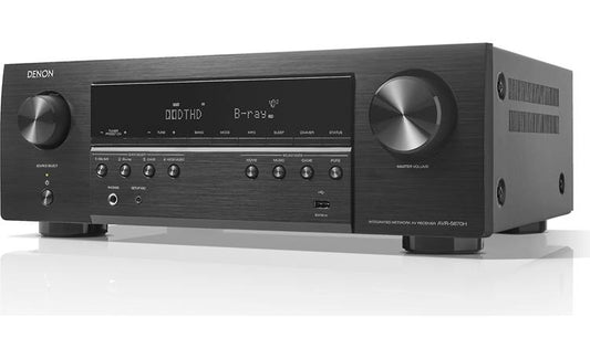 Denon AVR-S670H 5.2-channel home theater receiver with Wi-Fi®, Bluetooth®, Apple AirPlay® 2, and Amazon Alexa compatibility
