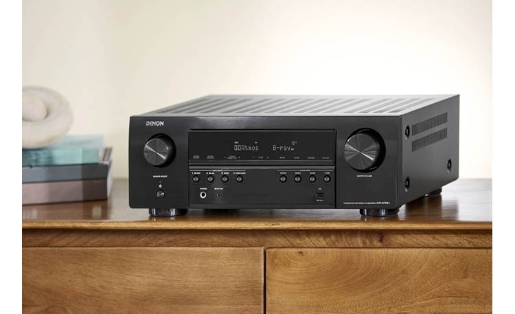 Denon AVR-S770H 7.2-channel home theater receiver with Dolby Atmos®, Bluetooth®, Apple AirPlay® 2, and Amazon Alexa compatibility