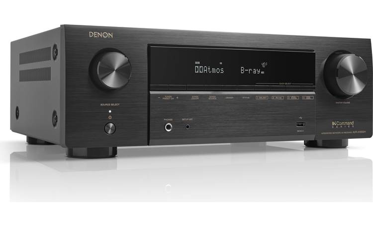 Denon AVR-X1800H 7.2-channel home theater receiver with Wi-Fi®, Bluetooth®, Apple AirPlay® 2, and Amazon Alexa compatibility