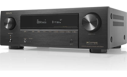 Denon AVR-X1800H 7.2-channel home theater receiver with Wi-Fi®, Bluetooth®, Apple AirPlay® 2, and Amazon Alexa compatibility