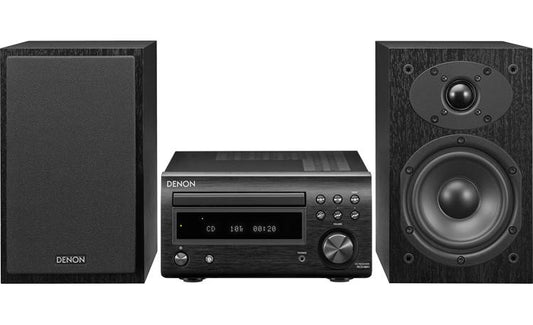 Denon D-M41 CD/FM micro desktop stereo system with Bluetooth®