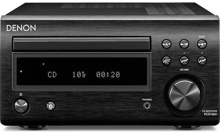 Denon D-M41 CD/FM micro desktop stereo system with Bluetooth®