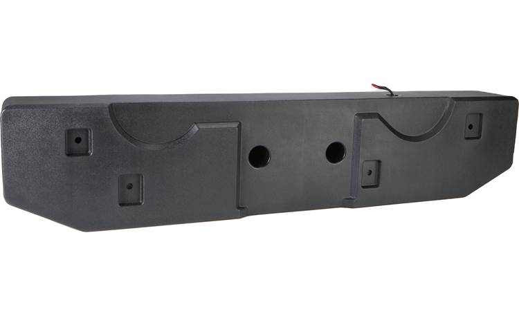 MB Quart MBQJT-SUBA-1 Custom underseat enclosure with two 8" subs and amplifier — fits select Jeep Gladiator vehicles