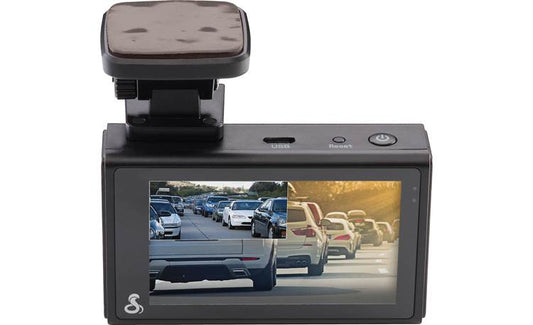 Cobra SC200 Quad HD dash cam with GPS, Bluetooth®, and Wi-Fi