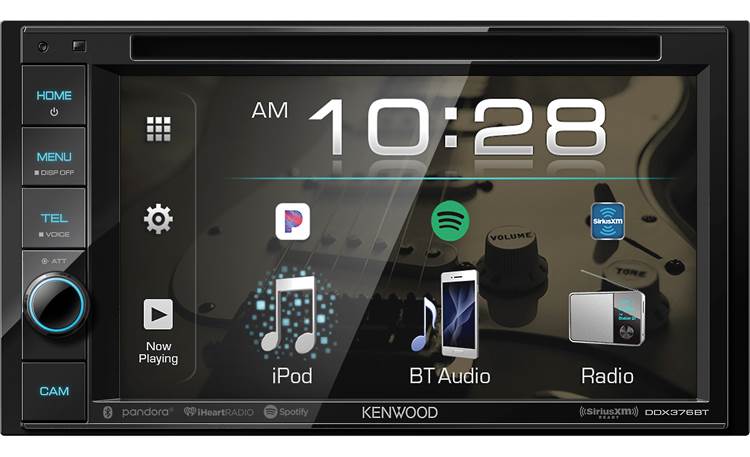 Kenwood DDX376BT 6.2” DVD Receiver with Bluetooth