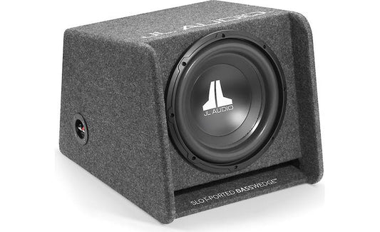 JL Audio CP112-W0v3 BassWedge™ Slot-Ported Enclosure with one 12" W0v3 Subwoofer