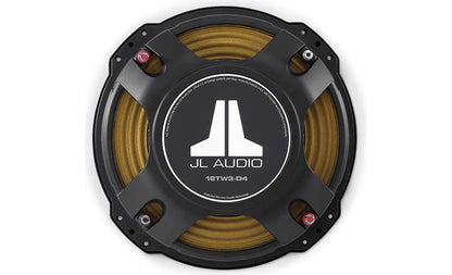 JL Audio 12TW3-D4 Shallow-Mount 12" Subwoofer With Dual 4-ohm Voice Coils