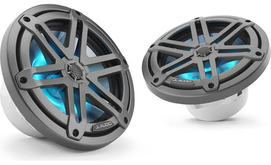 JL Audio M3-770X-S-GM-I 7.7" Marine Speakers With LED Lights (Pair)