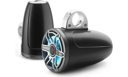 JL M6-770ETXv3-Sb-S-GmTi-i M6 Series 7.7" Wakeboard Tower Speakers With RGB LED Lighting (Pair)