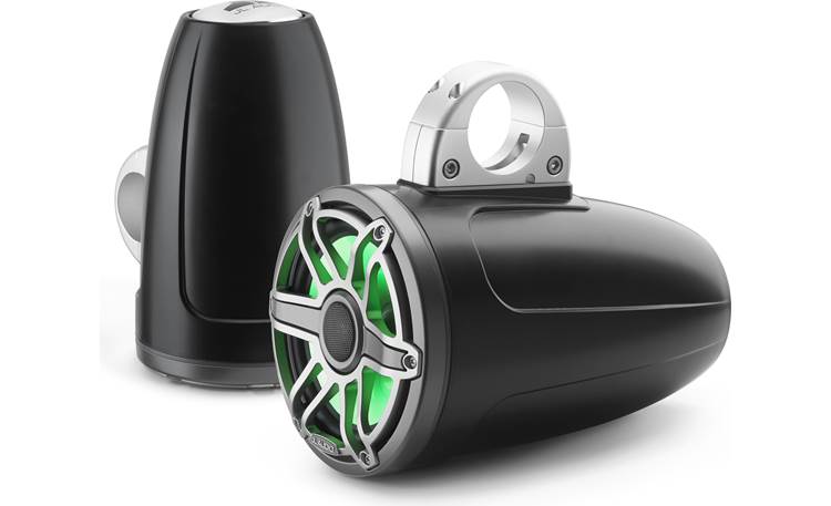 JL M6-770ETXv3-Sb-S-GmTi-i M6 Series 7.7" Wakeboard Tower Speakers With RGB LED Lighting (Pair)