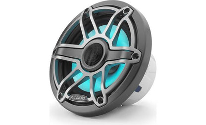 JL Audio M6-650X-S-GmTi-i M6 Series 6-1/2" Marine Speakers With LED Lights (Pair)