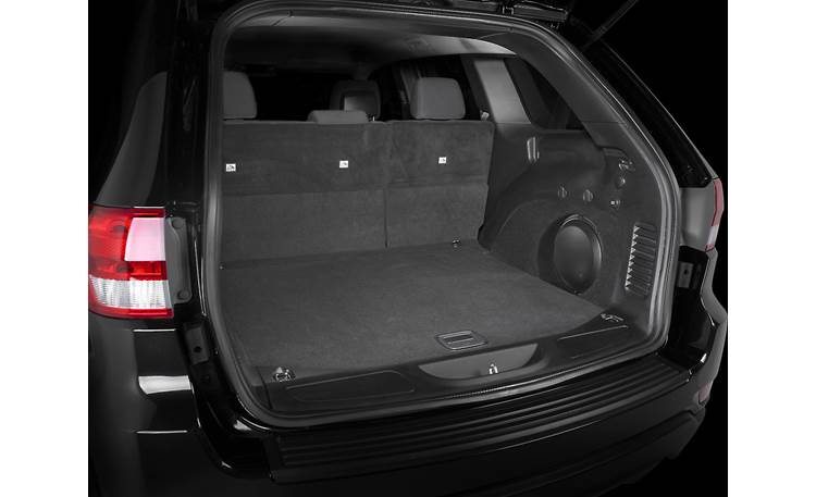JL Audio Single 10" Stealthbox® Custom-fit enclosure with 10" W3v3 subwoofer — fits 2011-up Jeep Grand Cherokee