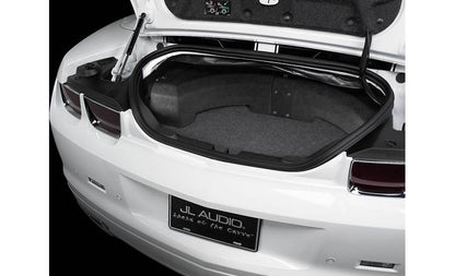 JL Audio Stealthbox® Custom-fit enclosure with two 10" W1v3 subwoofers — fits 2011-up Chevrolet Camaro Convertible