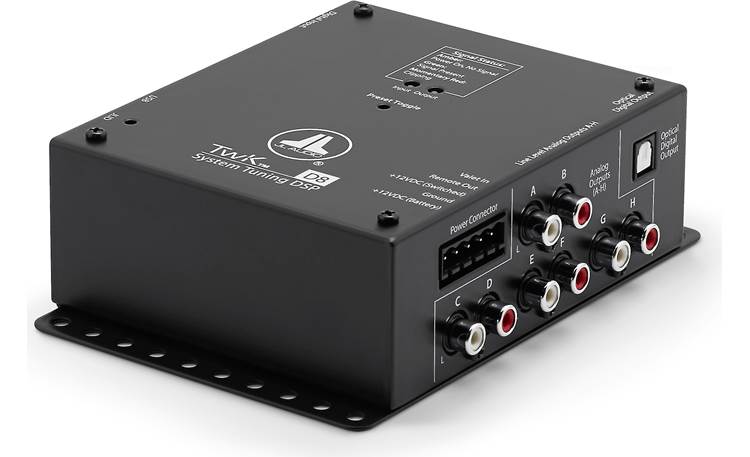 JL Audio TwK™ D8 System Tuning Processor 8-Channel Digital Signal Processor With Optical Digital Input