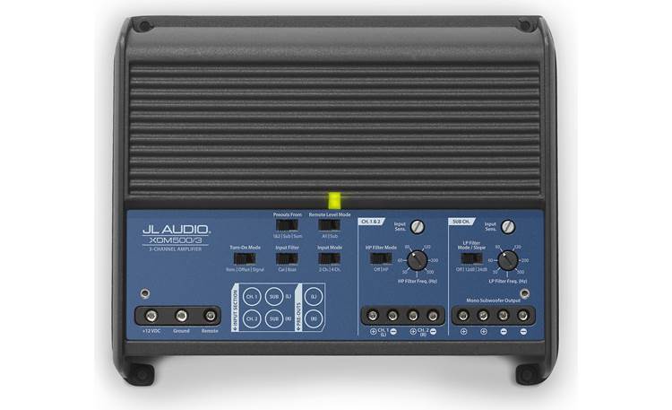 JL Audio XDM500/3 3-Channel Car/Marine Amplifier