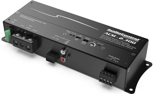 AudioControl ACM-2.300 ACM Series compact 2-channel car amplifier — 75 watts RMS x 2