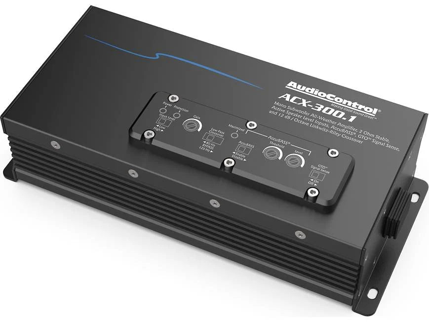 AudioControl ACX-300.1 Mono powersports/marine amplifier — 300 watts RMS x 1 at 2 ohms