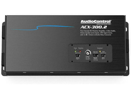 AudioControl ACX-300.2 2-channel powersports/marine amplifier — 75 watts RMS x 2