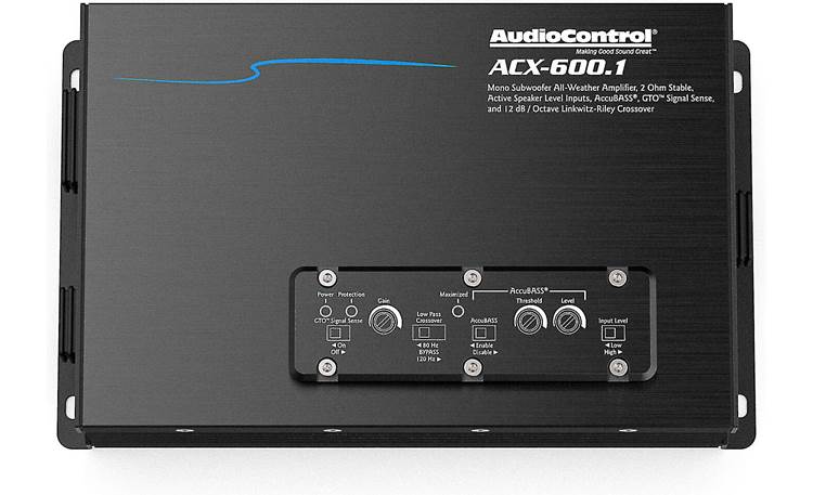 AudioControl ACX-600.1 Mono powersports/marine amplifier — 600 watts RMS x 1 at 2 ohms