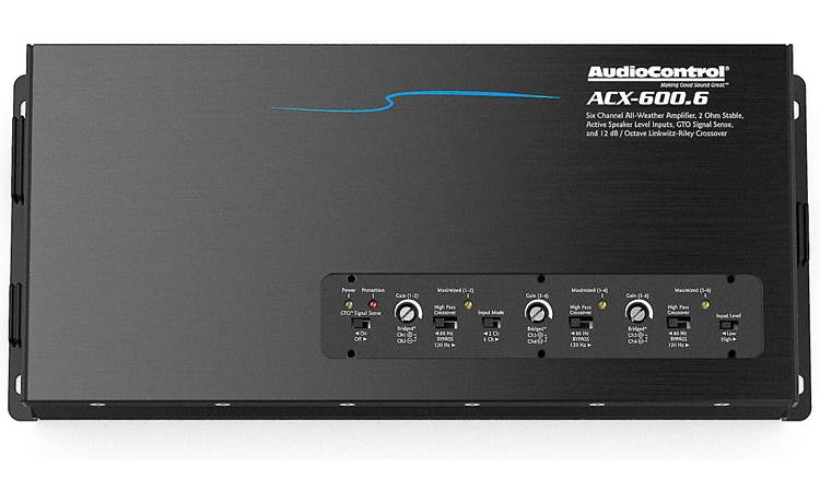 AudioControl ACX-600.6 6-channel powersports/marine amplifier — 50 watts RMS x 6