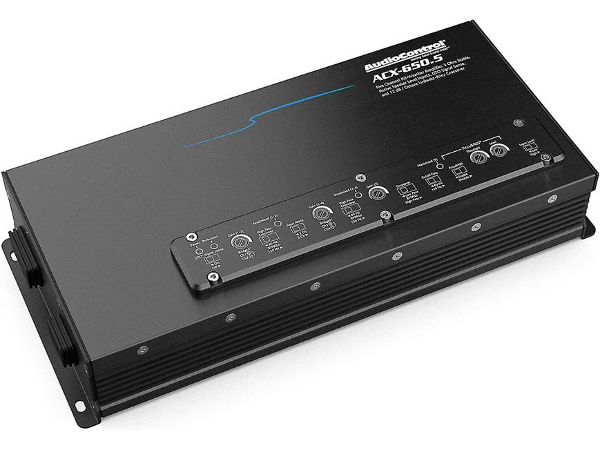 AudioControl D-4.800 D Series 4-channel car amplifier with digital signal processing — 125 watts x 4