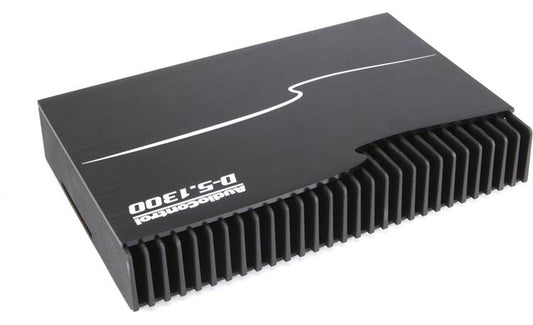 AudioControl D-5.1300 D Series 5-channel car amplifier with digital signal processing — 100 watts RMS x 4 at 4 ohms + 500 watts RMS x 1 at 2 ohms