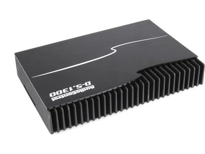 AudioControl D-5.1300 D Series 5-channel car amplifier with digital signal processing — 100 watts RMS x 4 at 4 ohms + 500 watts RMS x 1 at 2 ohms