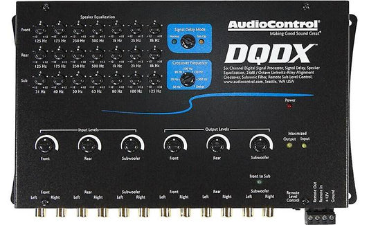 AudioControl DQDX Digital signal processor (Black)