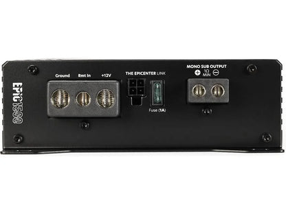 AudioControl EPIC1500 EPIC Series mono subwoofer amplifier — 1500 watts RMS x 1 at 1 ohm