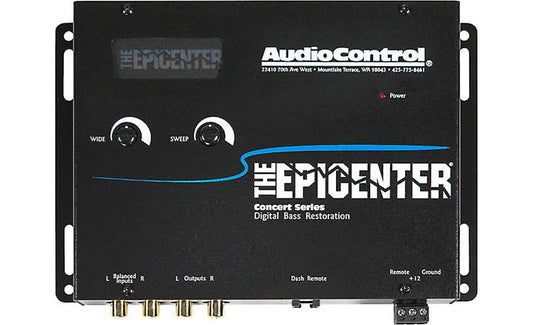 The Epicenter® by AudioControl Bass restoration processor (Black)