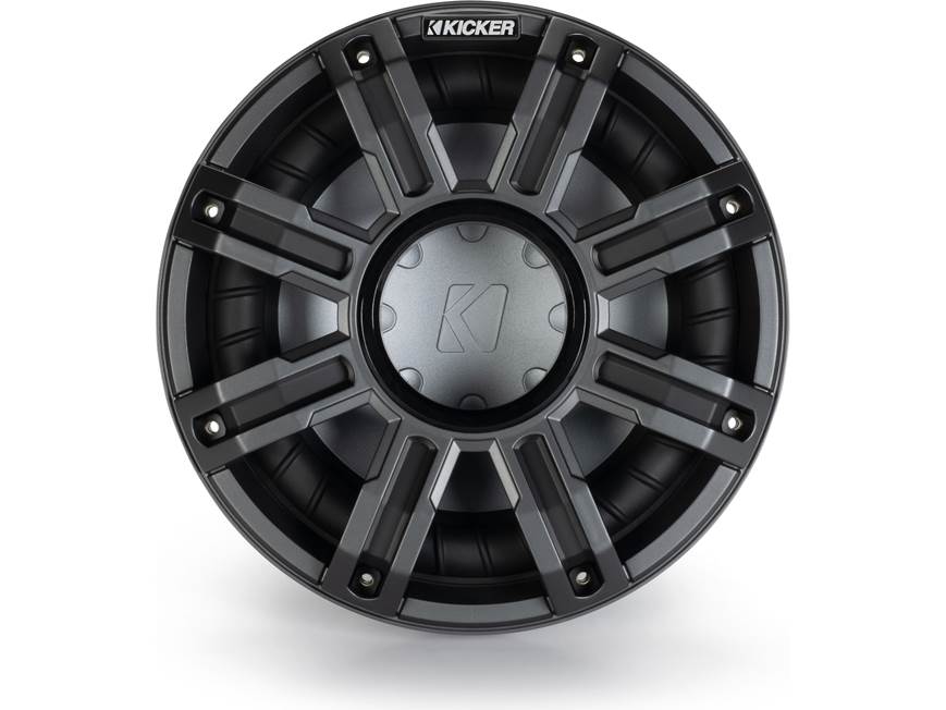 Kicker 51MWE102 Premium M-Class 10" 2-ohm marine subwoofer with RGBW LED lighting (Charcoal Grille)
