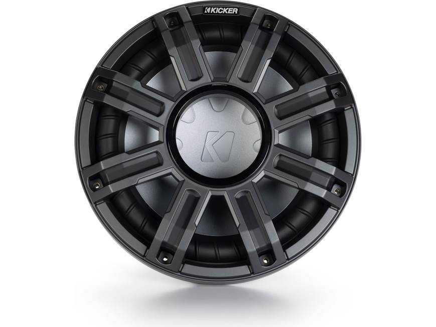 Kicker 51MWE122 Premium M-Class 12" 2-ohm marine subwoofer with RGBW LED lighting (Charcoal Grille)