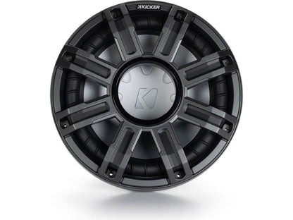 Kicker 51MWE122 Premium M-Class 12" 2-ohm marine subwoofer with RGBW LED lighting (Charcoal Grille)