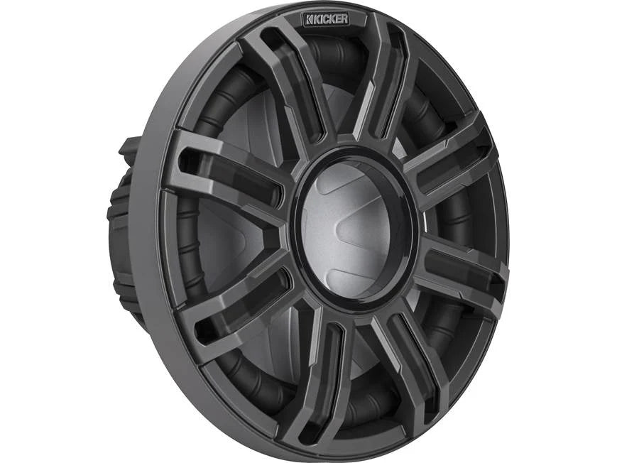Kicker 51MWE122 Premium M-Class 12" 2-ohm marine subwoofer with RGBW LED lighting (Charcoal Grille)