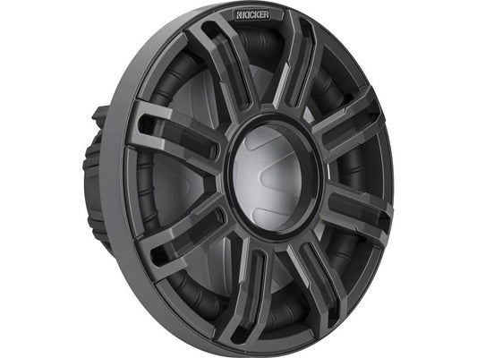 Kicker 51MWE122 Premium M-Class 12" 2-ohm marine subwoofer with RGBW LED lighting (Charcoal Grille)