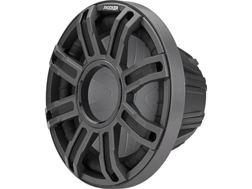 Kicker 51MWE122 Premium M-Class 12" 2-ohm marine subwoofer with RGBW LED lighting (Charcoal Grille)