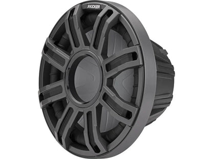 Kicker 51MWE122 Premium M-Class 12" 2-ohm marine subwoofer with RGBW LED lighting (Charcoal Grille)