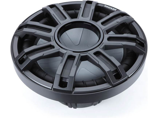 Kicker 51MWE124 Premium M-Class 12" 4-ohm marine subwoofer with RGBW LED lighting (Charcoal Grille)