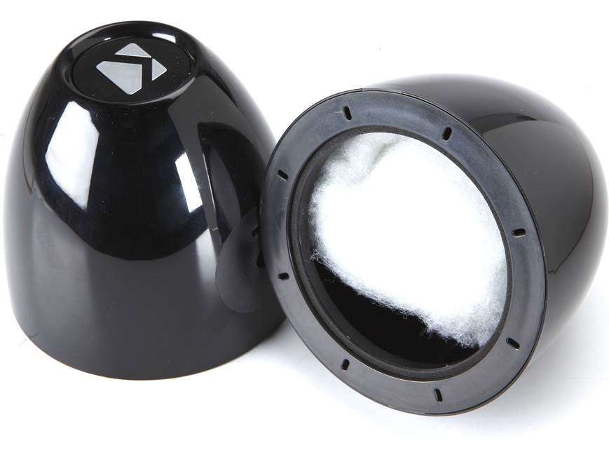 Kicker 40KMMTES Unloaded tower enclosures designed for Kicker 4" marine speakers (Black)