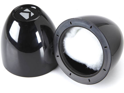 Kicker 40KMMTES Unloaded tower enclosures designed for Kicker 4" marine speakers (Black)